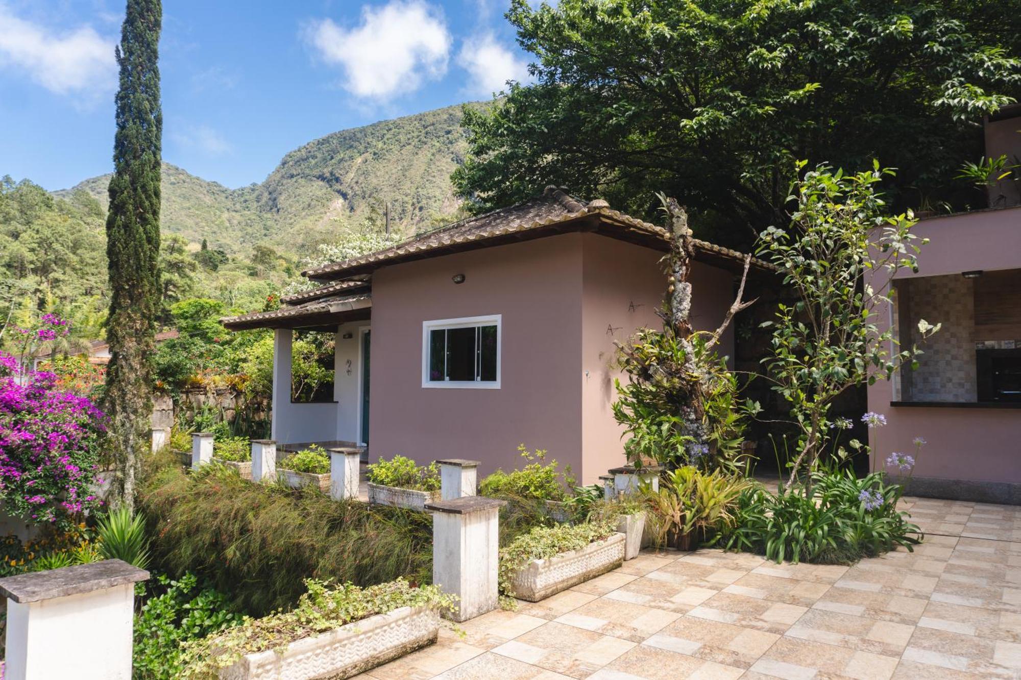Chale Rosa Do Vale Villa Petrópolis Exteriör bild