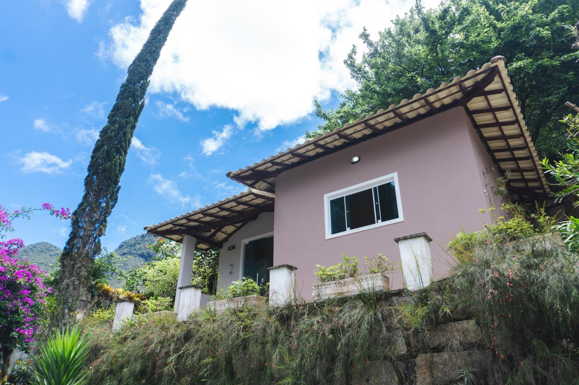 Chale Rosa Do Vale Villa Petrópolis Exteriör bild