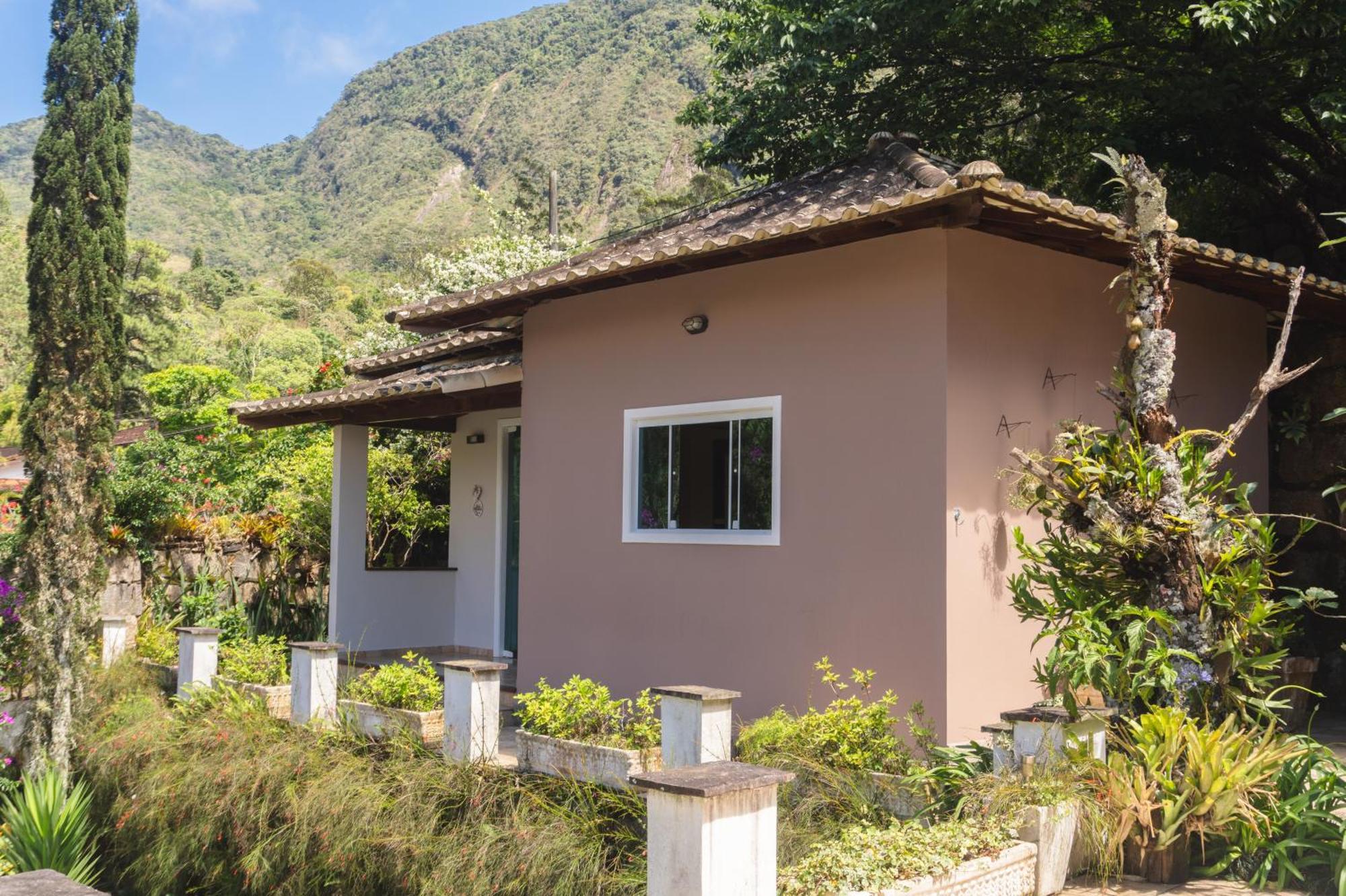 Chale Rosa Do Vale Villa Petrópolis Exteriör bild